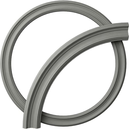 Ekena Millwork 24-in. OD x 20-in. ID x 2-in. W x 7/8-in. P Claremont Ceiling Ring Kit CRK23CL